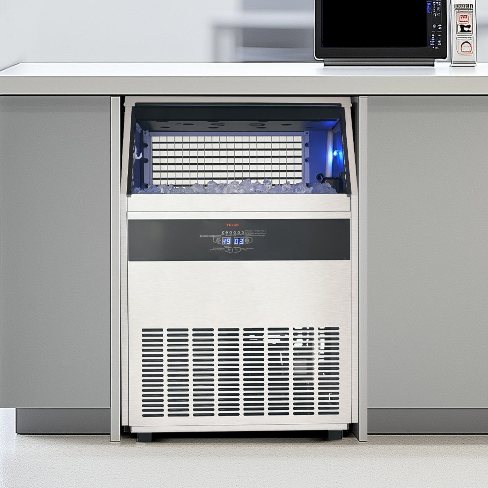 SSX440V - 440lbs/Day Commercial Ice Maker with Auto-Clean & Adjustable Thickness