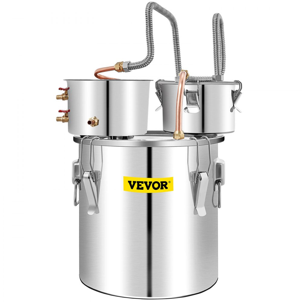 VV-DAD-50L - 13.2 Gal Stainless Steel Alcohol Distiller for Beginners & Experts