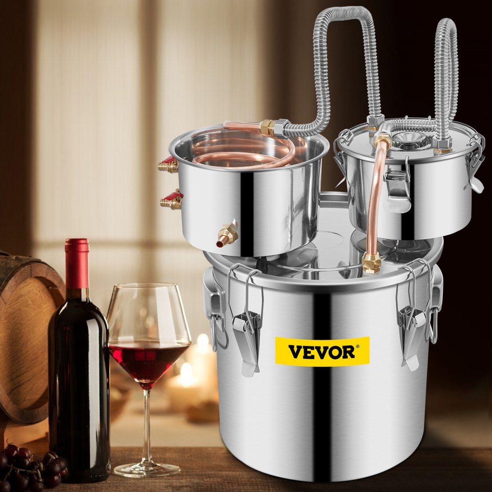 010877625053 - 3 Gal Alcohol Distiller for Beginners & Experts
