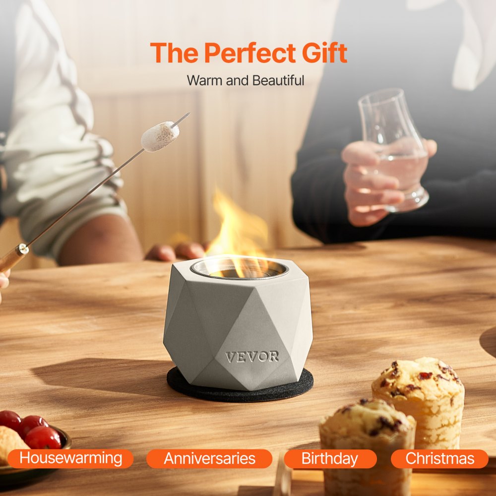 HP-011 - Compact Smokeless Tabletop Fire Pit for Cozy Gatherings