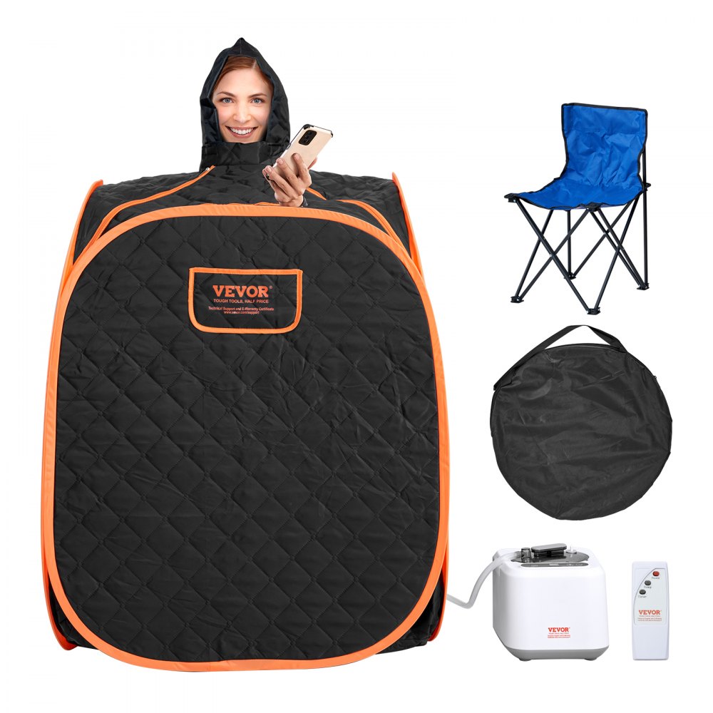 ML-6061-U - 31.5" Portable Steam Sauna with Remote Control & 9 Temperatures