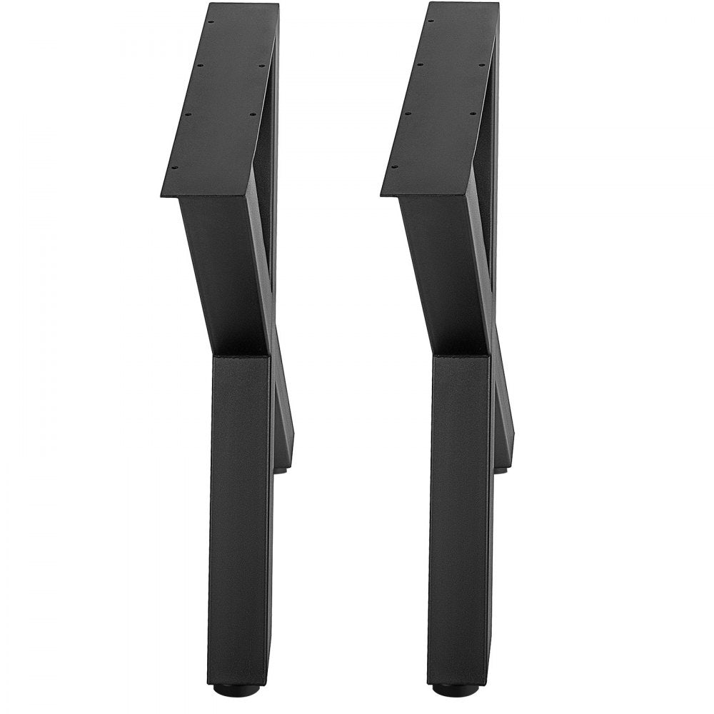 010961466653 - 28.3" X-Frame Steel Table Legs for Heavy-Duty Support