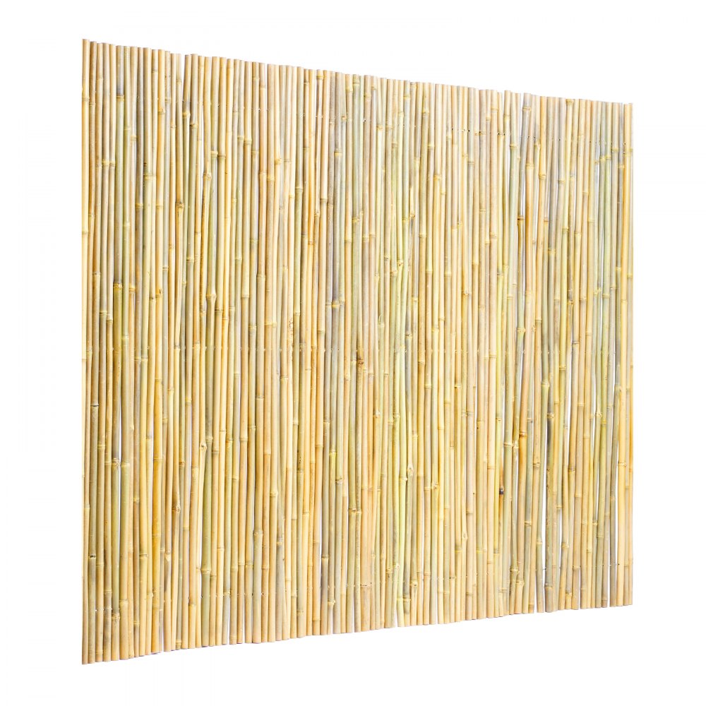 JA-A127C - 6ft Natural Bamboo Fence Panel for Private Outdoor Spaces