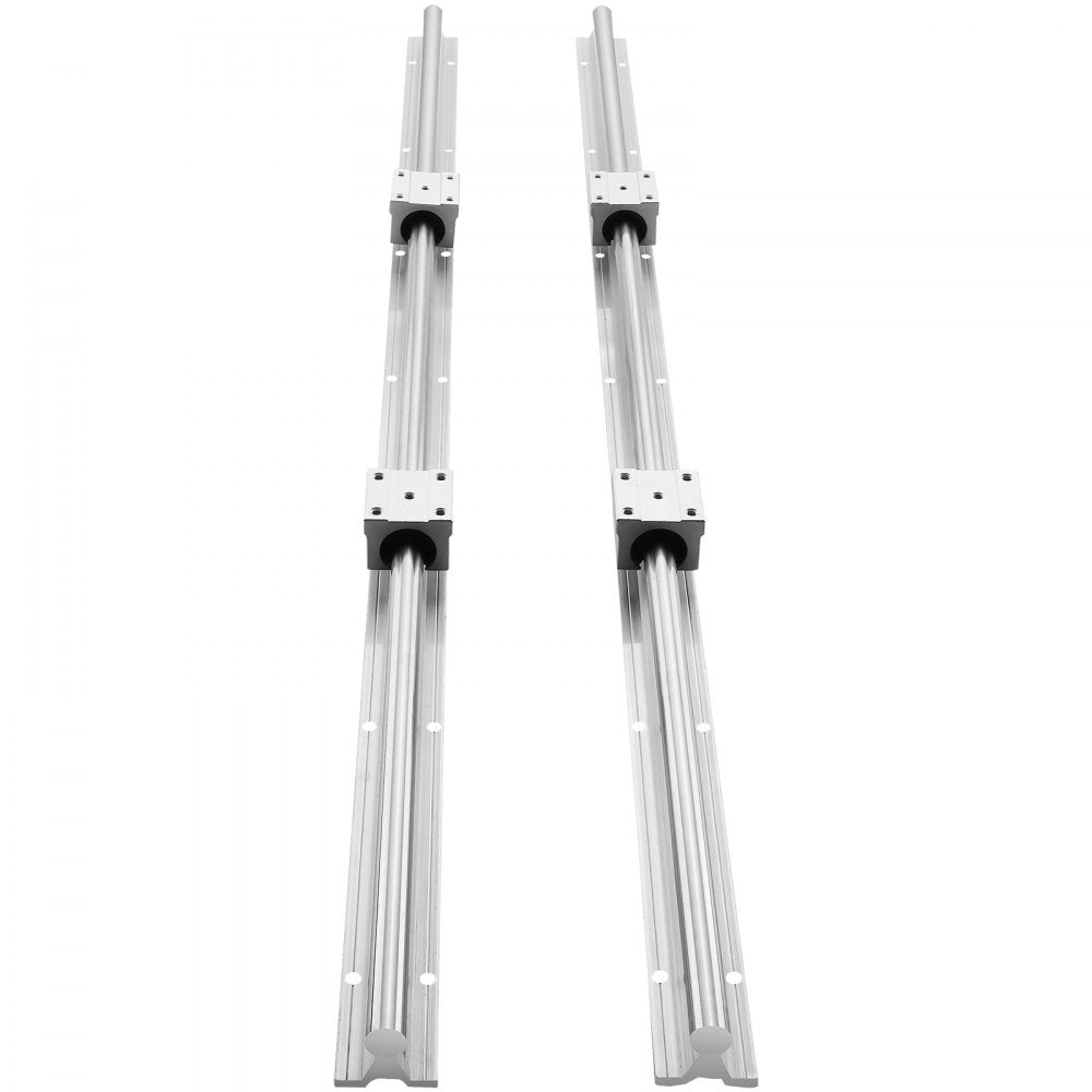 SBR20-C 1200L - 47.2" Steel Linear Guide Rail Set for CNC & DIY Projects