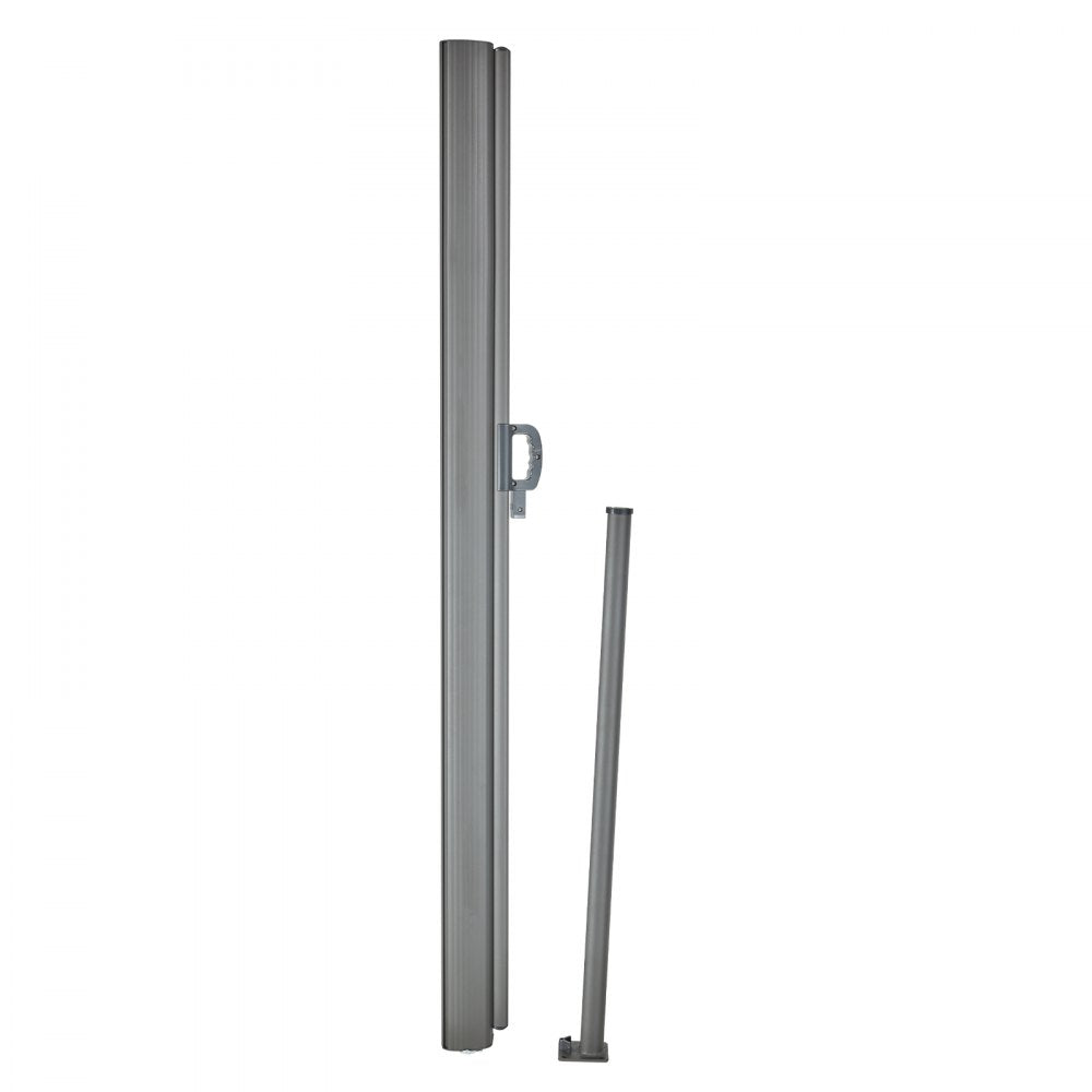H030-1 - Stylish Beige Retractable Awning with Rust-Proof Aluminum Frame