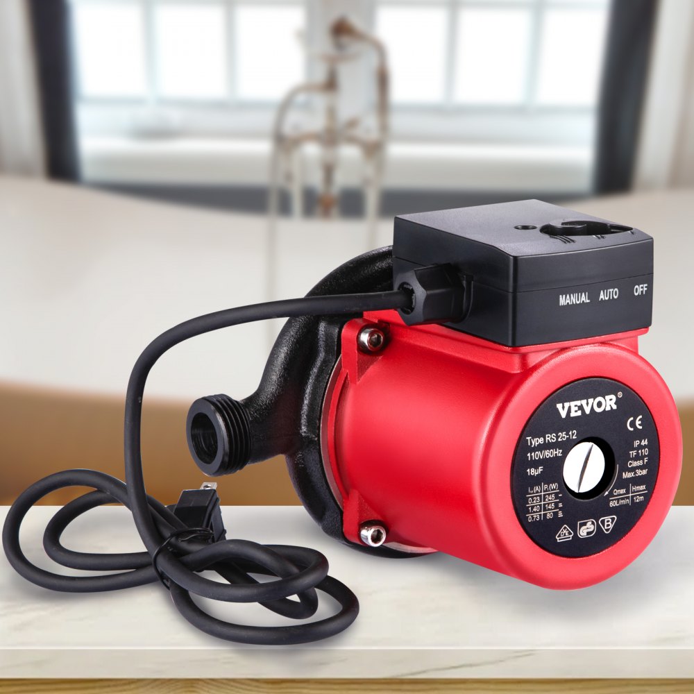 VV-ZT-ZYB UPA120 - 245W Stainless Steel Hot Water Pump for Efficient Heating