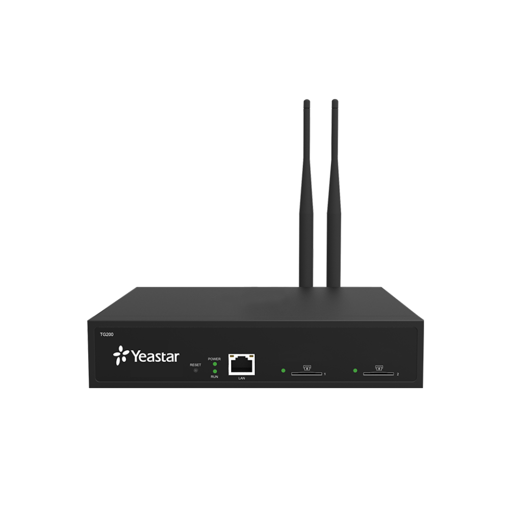TG200-2-GSM - Yeastar GSM Gateway for VoIP, Easy Install & Call Routing