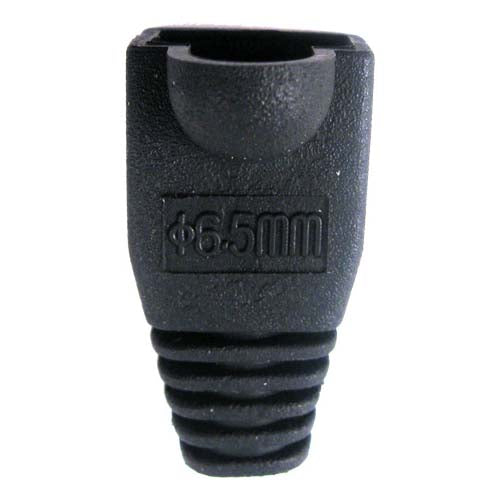 Vertical Cable 015-027BK-10 RJ45 Slip-On Boot Cat5E/Cat6 Black Pack of 10