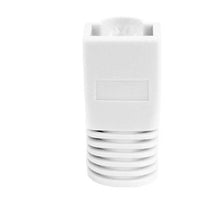 Vertical Cable 016-052WH-50 RJ45 Slip-On Boot Cat6/Cat6A White (Pack of 50)