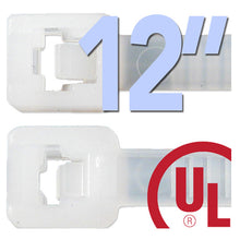Vertical Cable 045-CT/50/12NT 12″ Cable Ties c(UL) Listed Natural (Pack of 100)