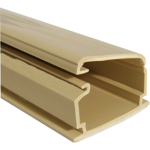 Vertical Cable 045-TSR3I-6A 1 3/4" Surface Raceway 6ft Ivory (Pack of 20)