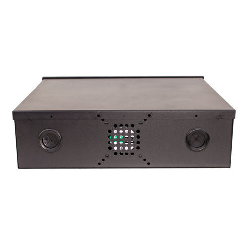 Vertical Cable 047-DVR-2121 21 Inch DVR Security Lockbox Black