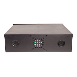 Vertical Cable 047-DVR-1515 15 inch DVR Security Lockbox Black