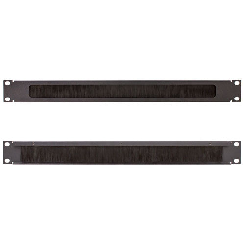 Vertical Cable 047-WBP-1000 1U Network Brush Panel 19 inch Rack Mount