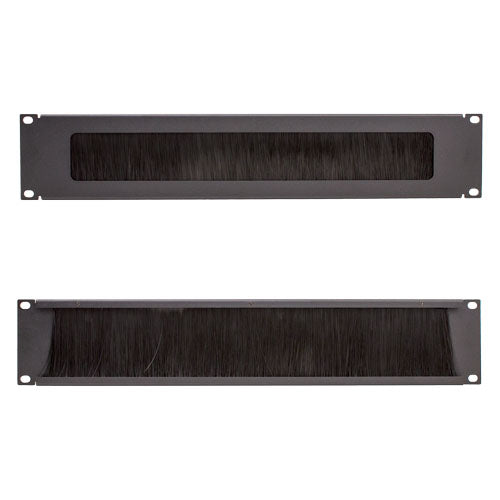 Vertical Cable 047-WBP-2000 2U Network Brush Panel 19 inch Rack Mount
