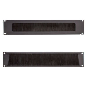 Vertical Cable 047-WBP-2000 2U Network Brush Panel 19 inch Rack Mount