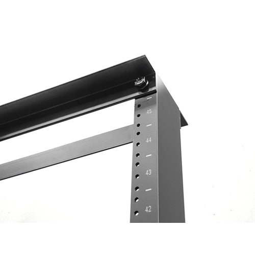 Vertical Cable 047-WPR-0207 45U Aluminum Open Rack 2 Post Black