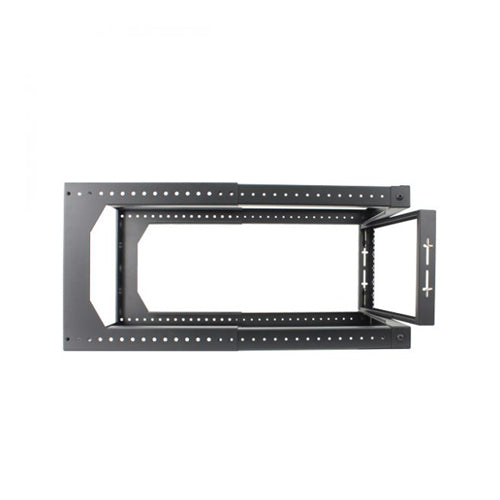 Vertical Cable 047-WSM-0626 6U Wall Mount Open Frame Rack Black