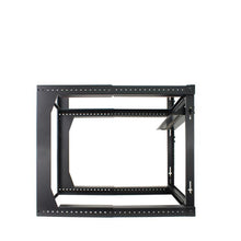 Vertical Cable 047-WSM-2026 20U Wall Mount Open Frame Rack Black