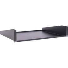 Vertical Cable 047-WSS-1300 1U 19 inch Single-Sided Non-Vented Shelf Black