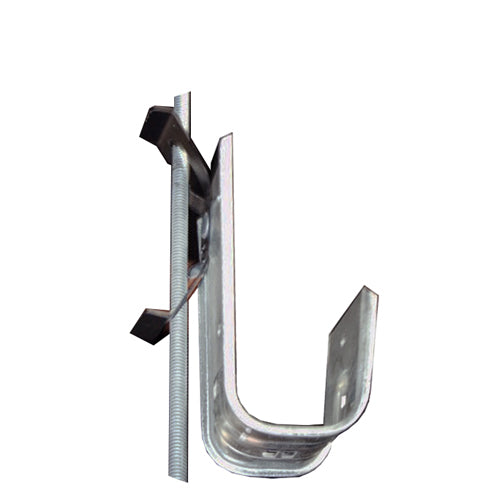 Vertical Cable 048-124/34W14 3/4 inch J-Hook Wing for 1/4in Rod (Pack of 50)