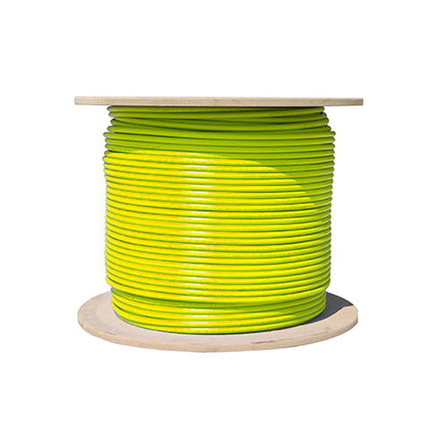 Vertical Cable 063-518/ST/YL 24/8C CAT6 UTP Stranded Bare Copper 1000ft Pull Box Yellow