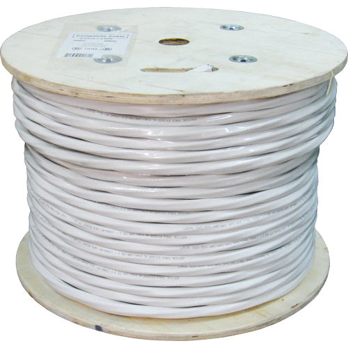 Vertical Cable 064-708/A/S/WH 23/8C CAT6A (Augmented) 10Gb Shielded F/UTP Solid BC Cable 1000ft Pull Box White