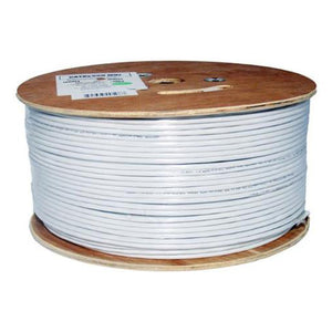 Vertical Cable 065-488/A/P/WH 23 AWG CAT6A 10G UTP Solid BC Plenum Bulk Ethernet Cable 1000ft White