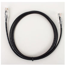 Vertical Cable 077-2010/05BK 28AWG CAT6A Stranded BC Mold-Injection-Snagless Patch Cord Slim Type Black