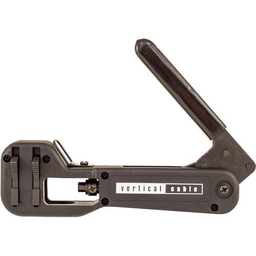 Vertical Cable 078-1019 Compression Tool for RG11 Black