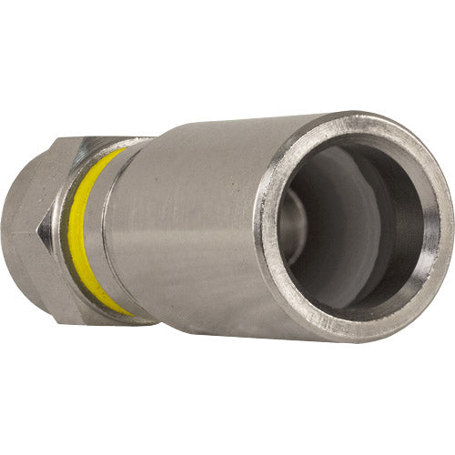 Vertical Cable 083-1042/CP/Q Quad Shield RG6 Compression Type Connector (Pack of 100)