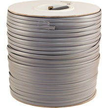Vertical Cable 091-719/4C/1K 28AWG Phone Cord 4 Conductor Silver Satin 1000ft