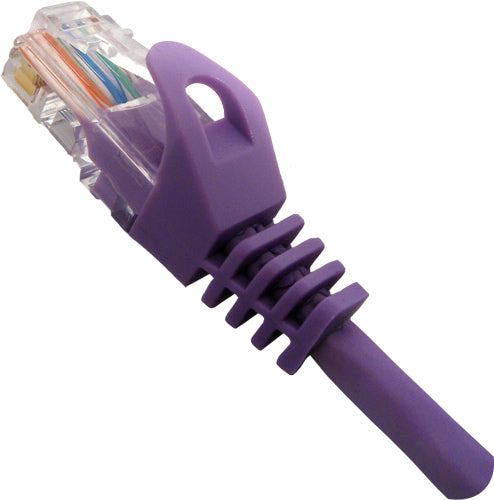 Vertical Cable CAT5E 6ft Mold-Injection Patch Cord Boot and Protector UTP UL 24AWG (Pack of 150)