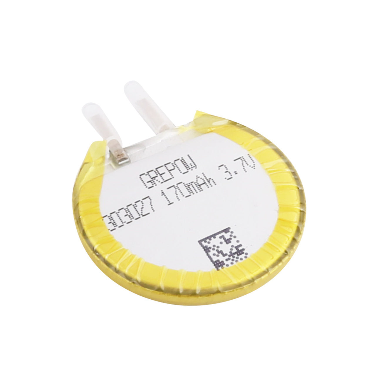 Grepow 170mAh 3.7V LiPo Round Shaped Battery 3030027