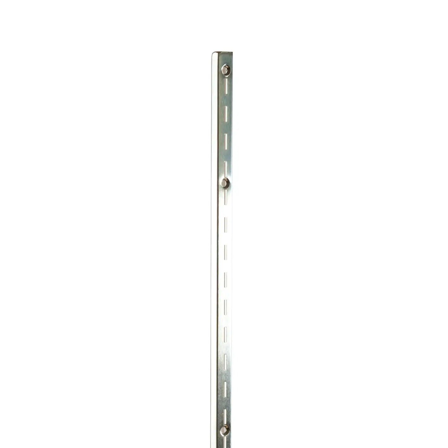 84" Heavy Weight - 1/2" Slots on 1" Center - Slotted Standards - Satin Zinc Econoco SS12/84 (Pack of 10)