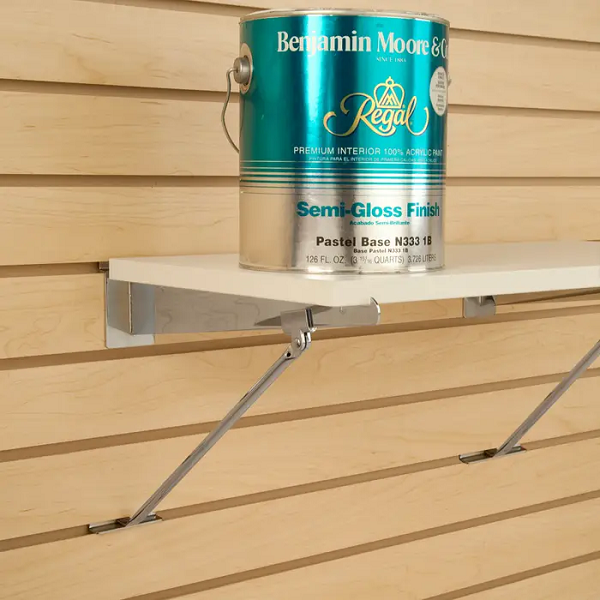 Support Arms for Slatwall Brackets Econoco 3380-77 (Pack of 12)