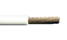 M81822/1-24-9 24 AWG Soft or Annealed Oxygen-Free Copper Conductor Extruded ETFE 300V White Cable