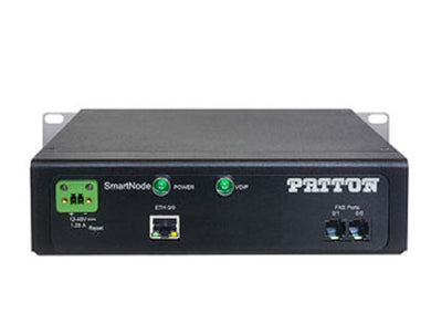 Patton SN4141E/2JS2V/DC 2 FXS Rugged Industrial VoIP Gateway
