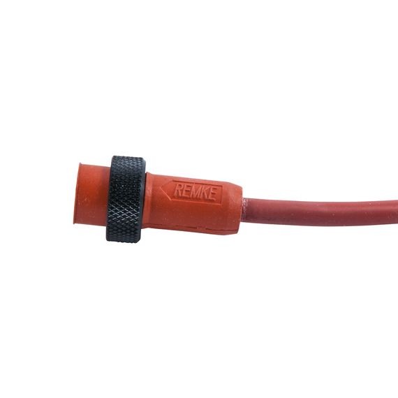 Remke 102A0120AHT Hi-Temp silicone Female 2 pole 12' 16 AWG Mini-Link Plug Assembly