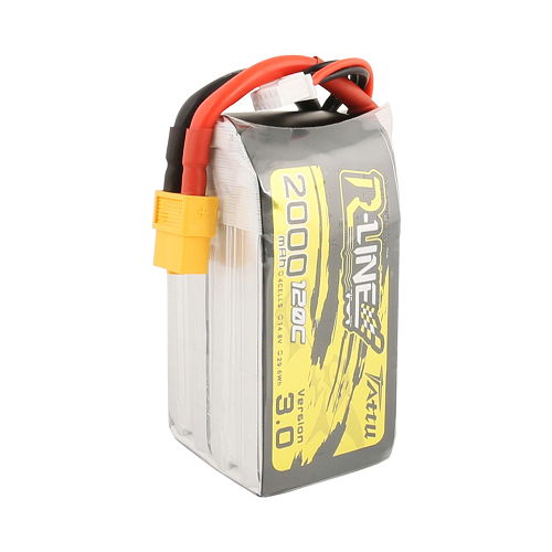 Tattu R-Line Version 3.0 2000mAh 4S1P 14.8V 120C Lipo Battery Pack With XT60 Plug