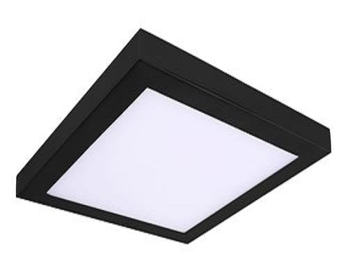 Amax Lighting LED-SM13DL-BLK Black 40 Watts 120V LED Square Light (Pack of 6)