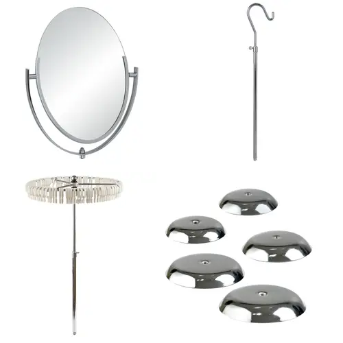 Tops Economy Chrome Countertop Displays