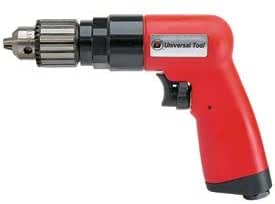 Universal Tool UT8895R 3/8" Pistol Air Drill 0.8 HP 1800 RPM 90 PSI Reversible