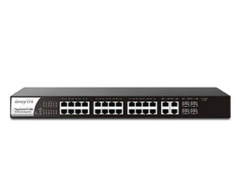 Draytek VigorSwitch-P1280 24 port PoE+ WebSmart Gigabit Switch
