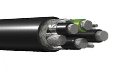 Belden Cable 8 AWG 3 Conductors Classic Premium 300% Ground Foil/Braid Design VFD Cable 29504