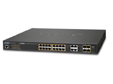 Planet GS-4210-16UP4C 16-Port 60W Ultra PoE Gigabit Ethernet Switch