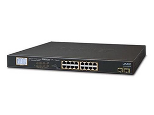 Planet GSW-1820VHP 16-Port 10/100/1000T 802.3 PoE Gigabit Ethernet Switch