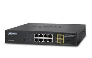 Planet GSD-1020S IPv6 Managed 8-Port + 2-Port SFP Gigabit Ethernet Switch