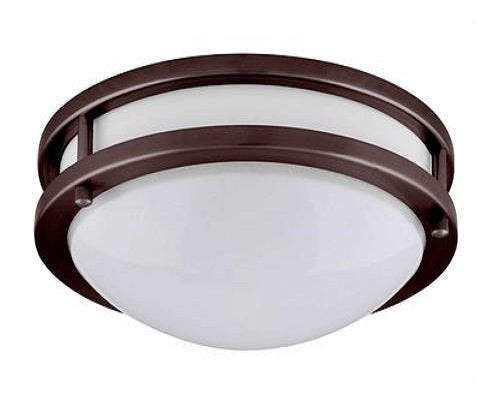 Amax Lighting LED-JR001L/BZ-W Bronze 15 Watts 120V LED Flush Mount