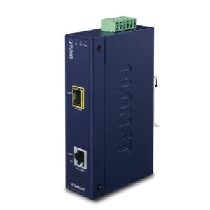 Planet IGT-805AT Industrial 10/100/1000T to 100/1000X SFP Gigabit Media Converter
